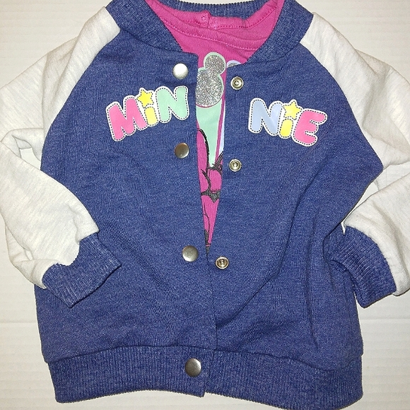 Absolutely Adorable DISNEY BABY☆MINNIE MOUSE☆Baby 3pc Jogger Jacket Set☆6-9mo. - Picture 6 of 16